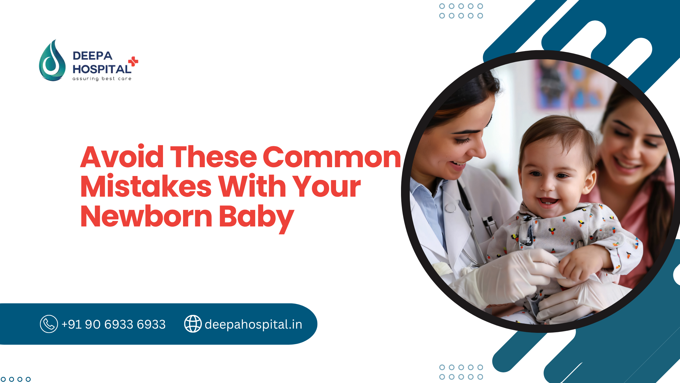 Avoid These Common Mistakes With Your Newborn Baby
